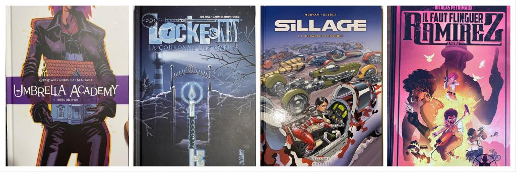 Lectures de bandes dessinées mi-novembre 2021, des séries dont j&rsquo;ai oublié partiellement l&rsquo;histoire !